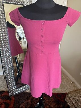 Forever 21 Mauve One-Shoulder Bodycon Dress